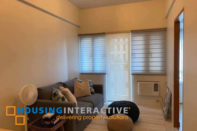 fully furnished 1br unit with balcony for rent in madison park west