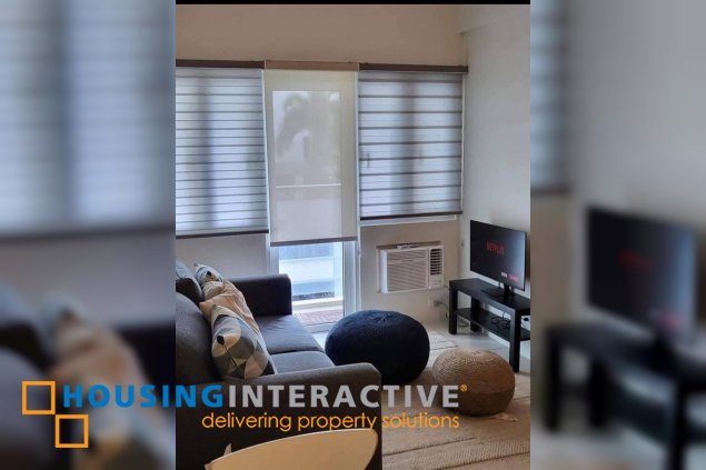 fully furnished 1br unit with balcony for rent in madison park west