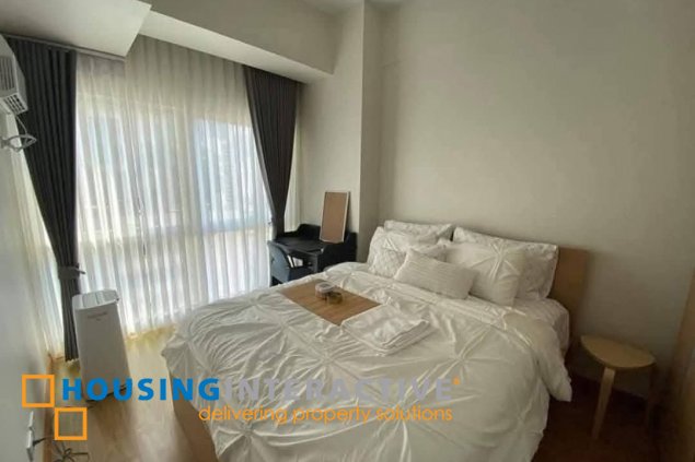 fully furnished 1br unit with balcony for rent in madison park west