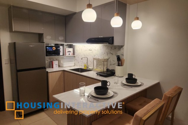 fully furnished 1br unit for rent in avida towers verte