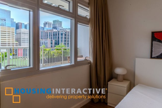 for lease: 1br park-facing unit, verve tower 2, bgc