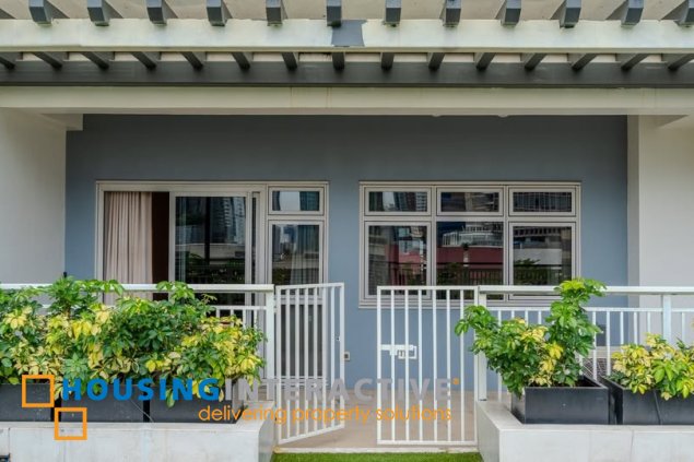 for lease: 1br park-facing unit, verve tower 2, bgc