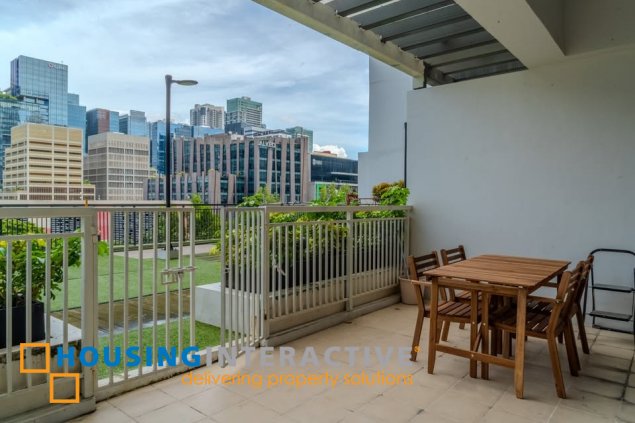 for lease: 1br park-facing unit, verve tower 2, bgc