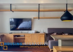 for lease: studio unit with parking, fairways tower, bgc