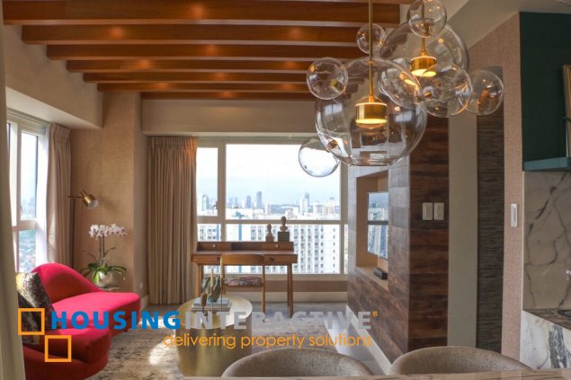 fully furnished 1br unit with parking for lease in shang salcedo place