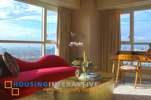 fully furnished 1br unit with parking for lease in shang salcedo place
