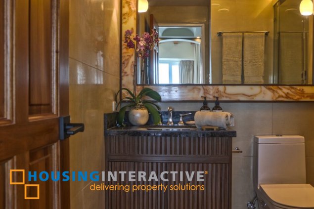 fully furnished 1br unit with parking for lease in shang salcedo place