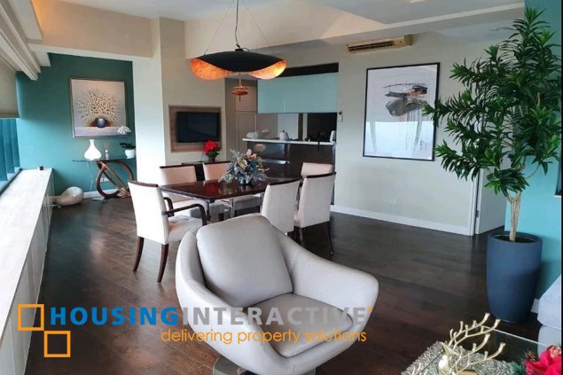 furnished 2br unit for lease in one rockwell