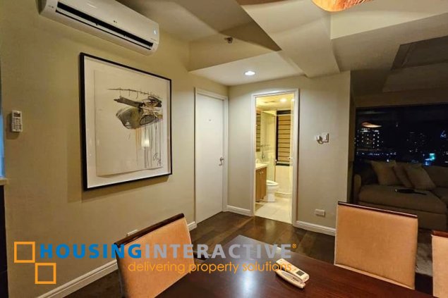 furnished 2br unit for lease in one rockwell
