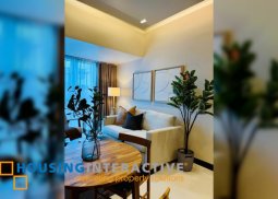 fully furnished 2br unit for lease in uptown parksuites