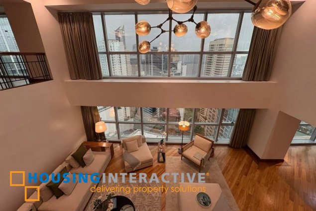 semi-furnished 4br unit with parking for lease/sale in forbes tower