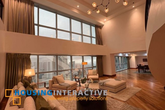 semi-furnished 4br unit with parking for lease/sale in forbes tower