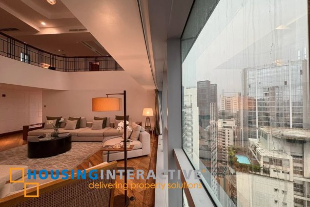 semi-furnished 4br unit with parking for lease/sale in forbes tower