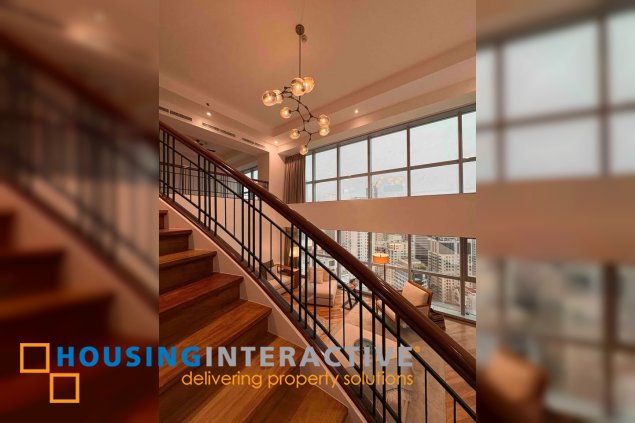 semi-furnished 4br unit with parking for lease/sale in forbes tower