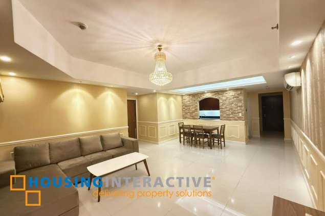 fully furnished 2br unit with balcony for lease/sale in the venice luxury residences