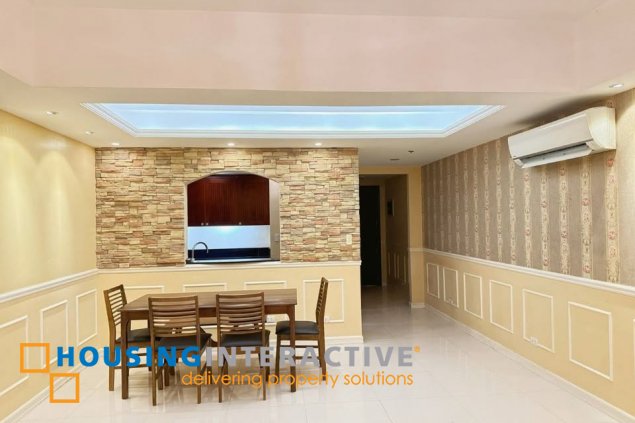 fully furnished 2br unit with balcony for lease/sale in the venice luxury residences