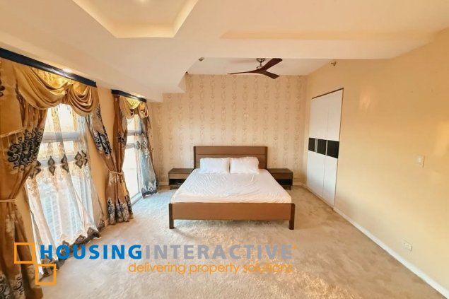 fully furnished 2br unit with balcony for lease/sale in the venice luxury residences