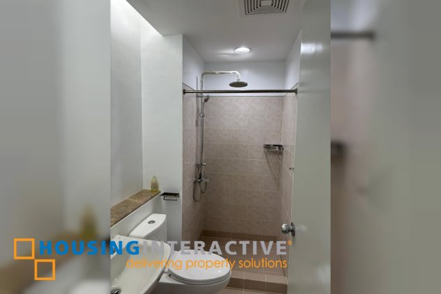 furnished 2br unit with parking for lease in one legaspi park