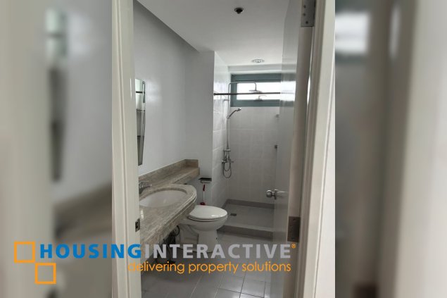 furnished 2br unit with parking for lease in one legaspi park