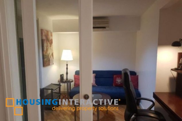 fully furnished 1br unit with parking for rent in joya lofts and towers