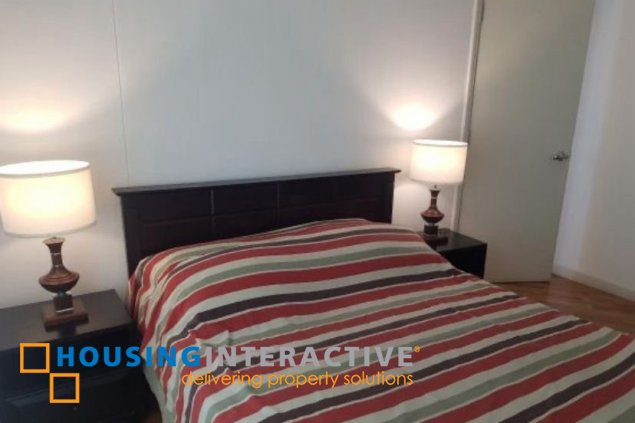 fully furnished 1br unit with parking for rent in joya lofts and towers