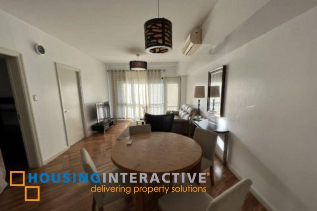 fully furnished 1br unit with parking for rent in joya lofts and towers