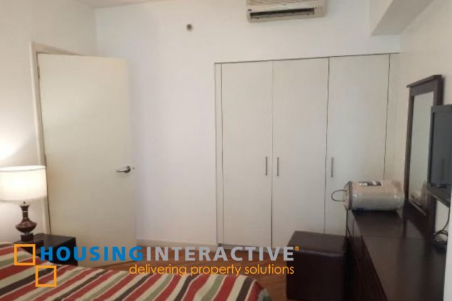 fully furnished 1br unit with parking for rent in joya lofts and towers
