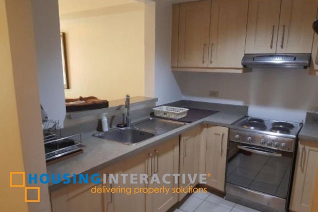 fully furnished 1br unit with parking for rent in joya lofts and towers