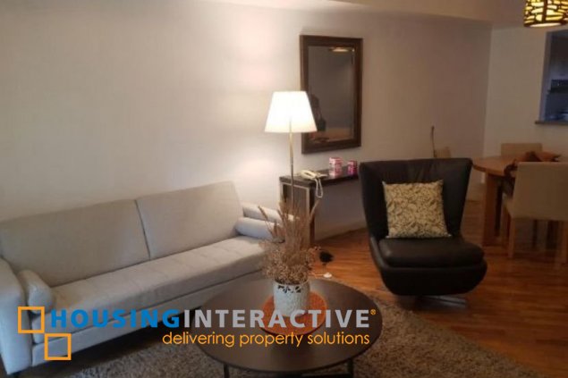 fully furnished 1br unit with parking for rent in joya lofts and towers