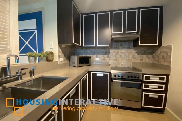 fully furnished 2br unit with parking for lease in edades tower