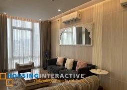 fully furnished 2br unit with parking for lease in proscenium at rockwell