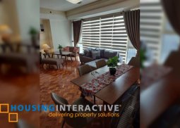 fully furnished 2br unit with parking for lease in regency at salcedo