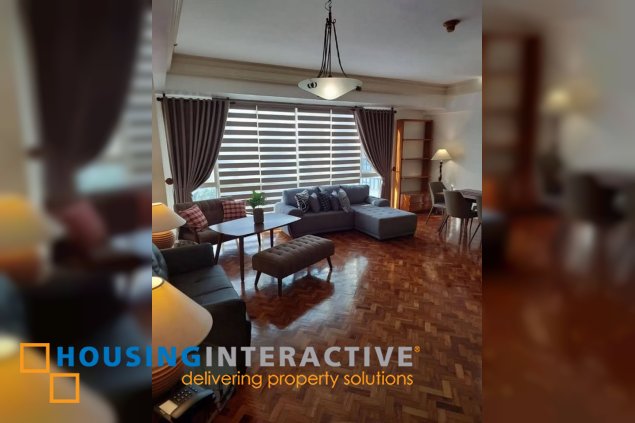 fully furnished 2br unit with parking for lease in regency at salcedo
