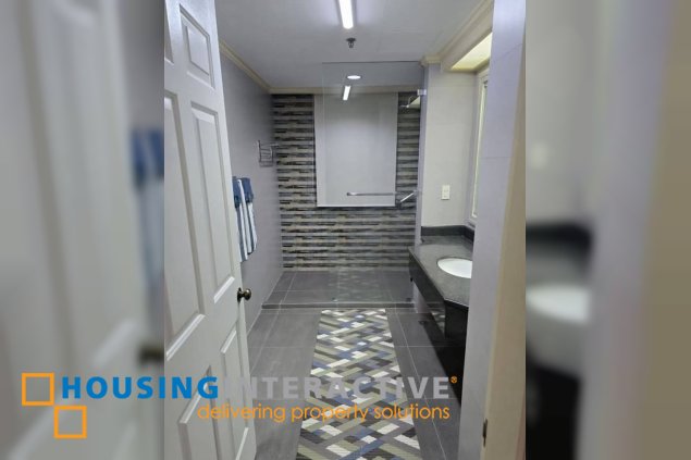 fully furnished 2br unit with parking for lease in regency at salcedo