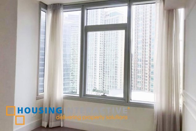 semi-furnished 2br unit with parking for sale in preoscenium at rockwell