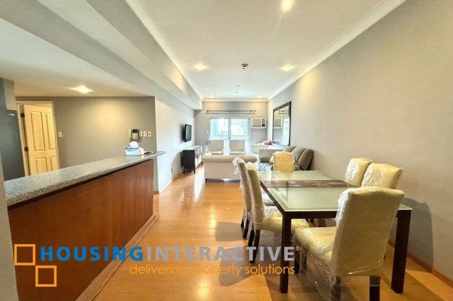 fully furnished 2br unit with parking for sale in elizabeth place