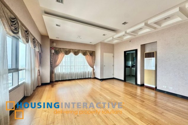 semi-furnished 3br unit with parking for sale in the residences at greenbelt