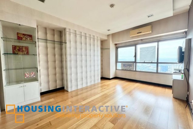 semi-furnished 3br unit with parking for sale in the residences at greenbelt