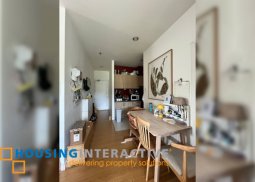 semi-furnished 2br unit with parking for sale in the grove by rockwell