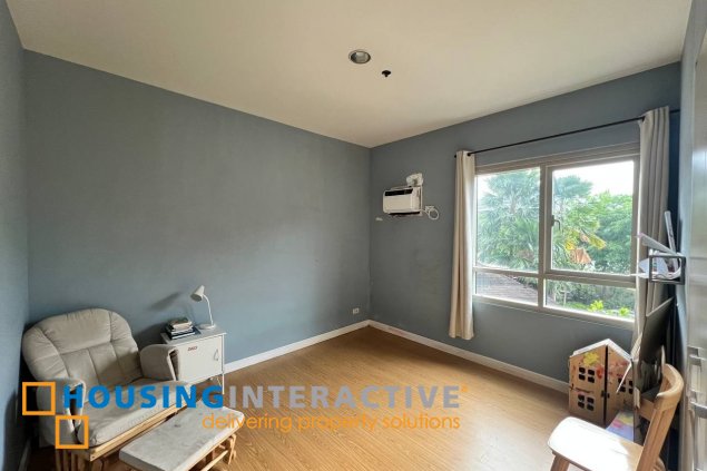 semi-furnished 2br unit with parking for sale in the grove by rockwell