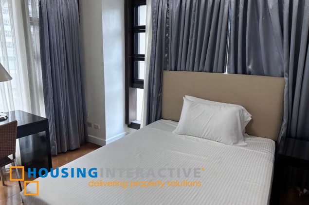 fully furnished 2br unit with parking for lease in the shang grand tower