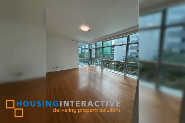 bare 3br unit with parking for lease in pacific plaza towers
