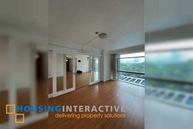 bare 3br unit with parking for lease in pacific plaza towers