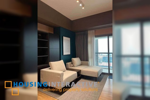 fully furnished 1br unit for lease in park triangle residences