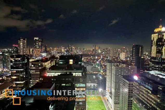 fully furnished 1br unit for lease in park triangle residences