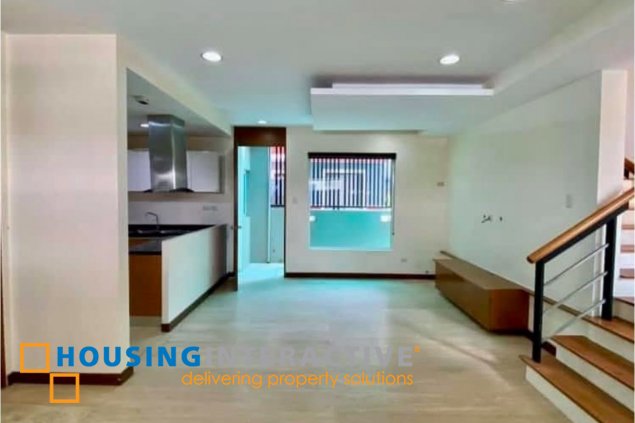 4br townhouse for lease in mahogany place 2, acacia estate