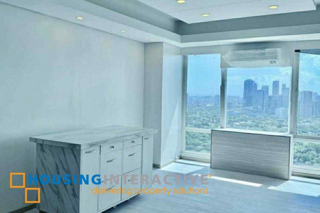 semi-furnished 2br unit with parking for sale in bellagio two