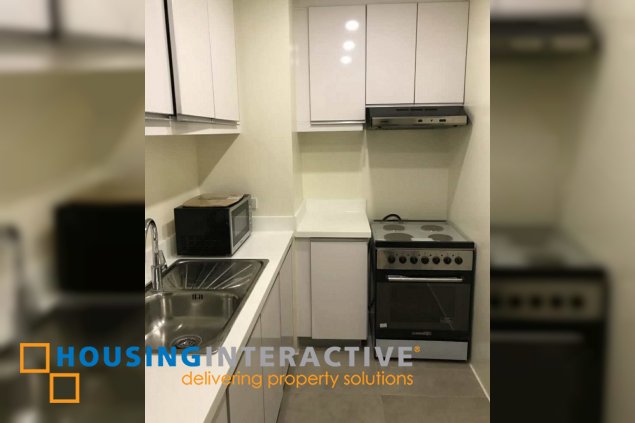 fully furnished 1br unit with parking for lease in icon plaza