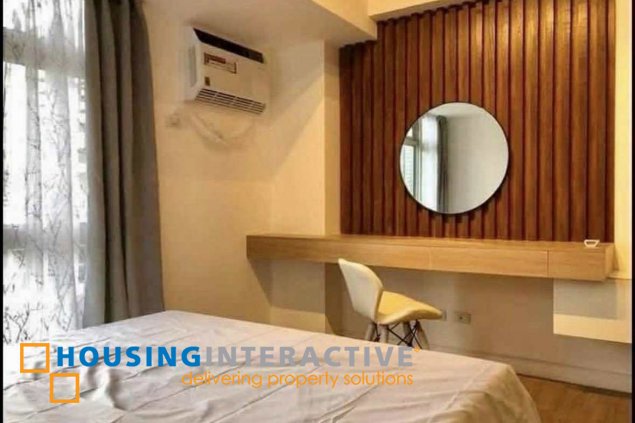 fully furnished studio unit for lease in verve residences