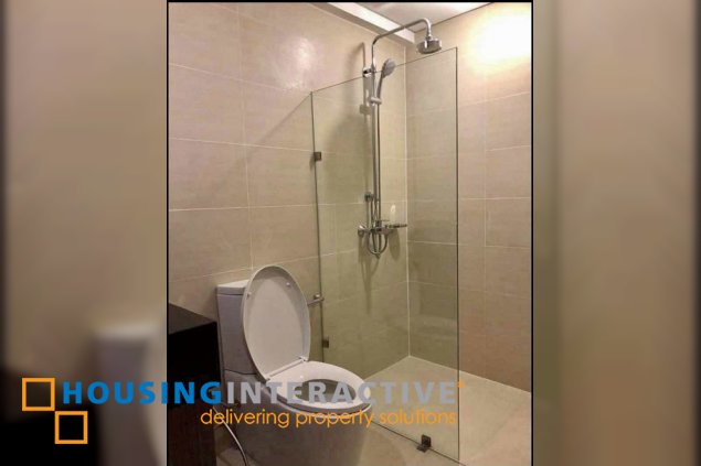 fully furnished studio unit for lease in verve residences